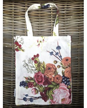 Bianca Lorenne | Linen Tote Bag | Bouquet Ivory 