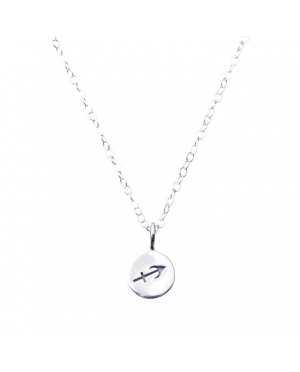 Pam Kerr Designs | Sterling Silver Zodiac Charm Necklace | 5-Sagittarius 
