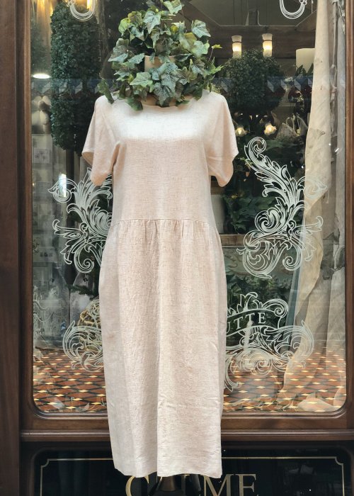 Widdess | Captain Dress | Sandstone | Rayon 