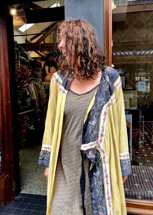 Magnolia Pearl | Miggy Oriental Coat | Marigold