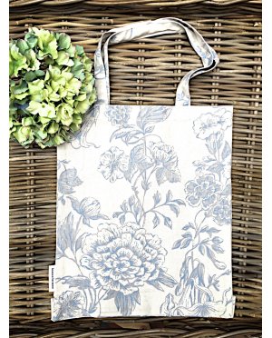 Bianca Lorenne | Linen Tote Bag | Trumpetto Ice