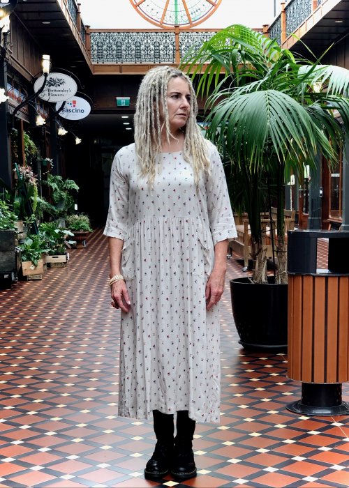 Widdess | Vivian Dress | Looking Glass | Rayon 