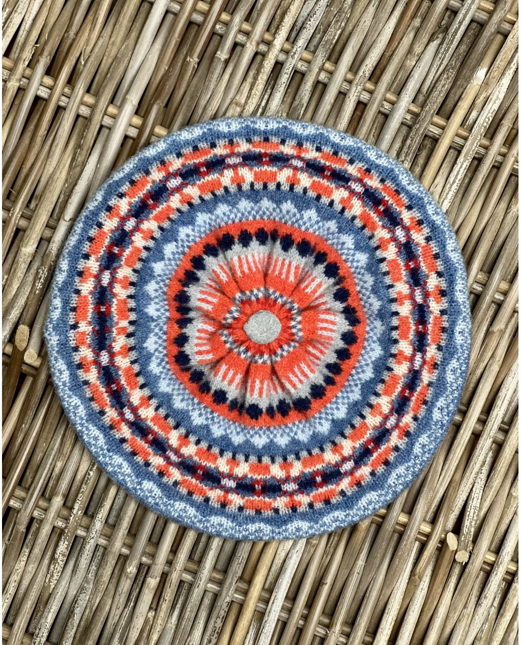 ERIBÉ | Alloa Beret | Blue-Bella