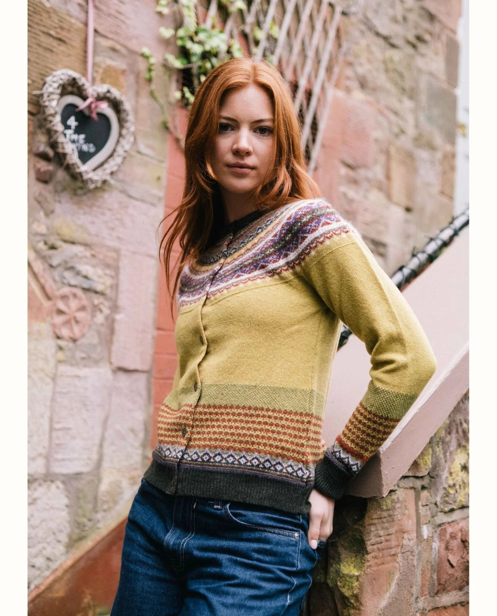 ERIBÉ | Alpine Short Cardigan | Findhorn