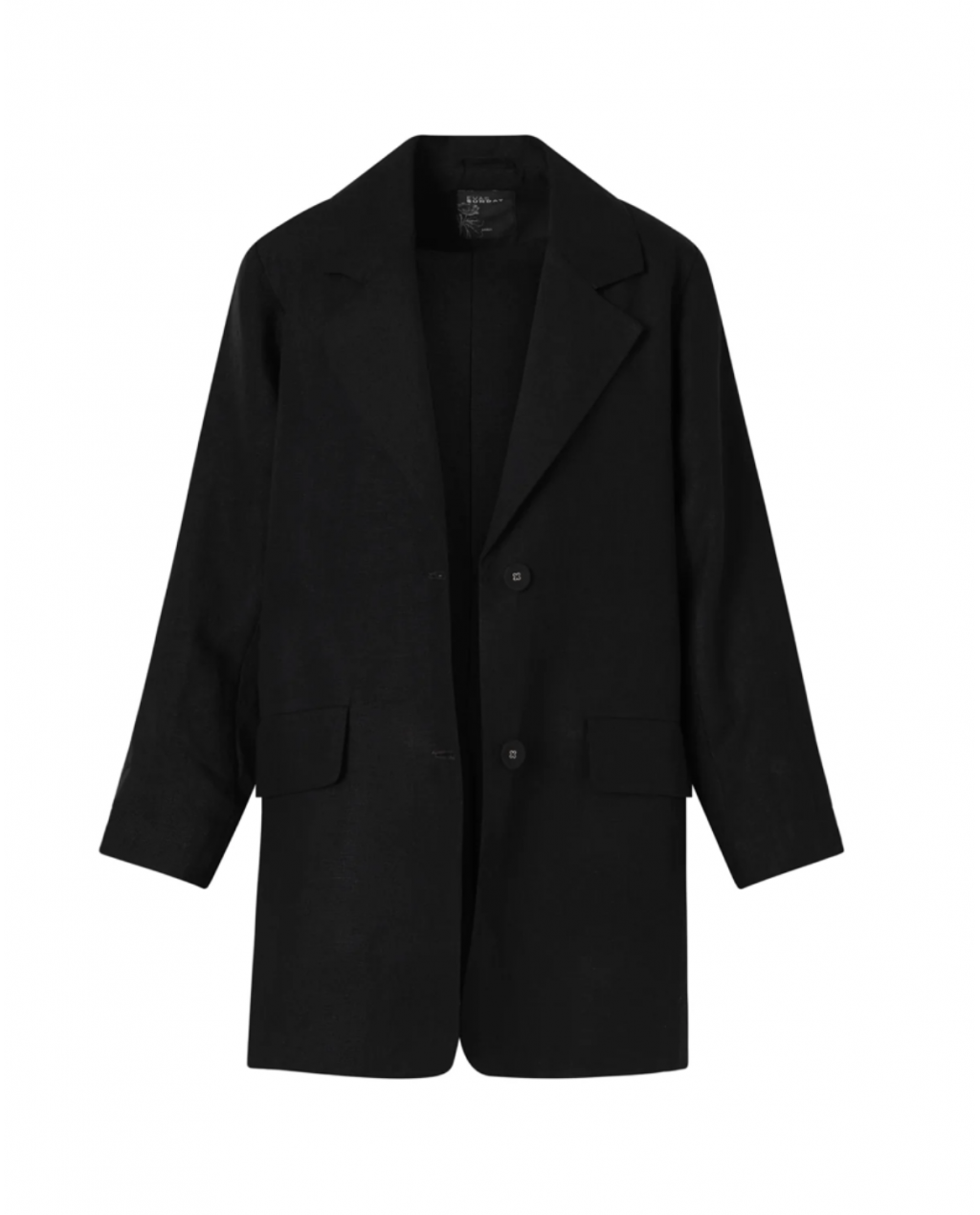 Eva's Sunday | Izumi Blazer | 100% Linen | Black