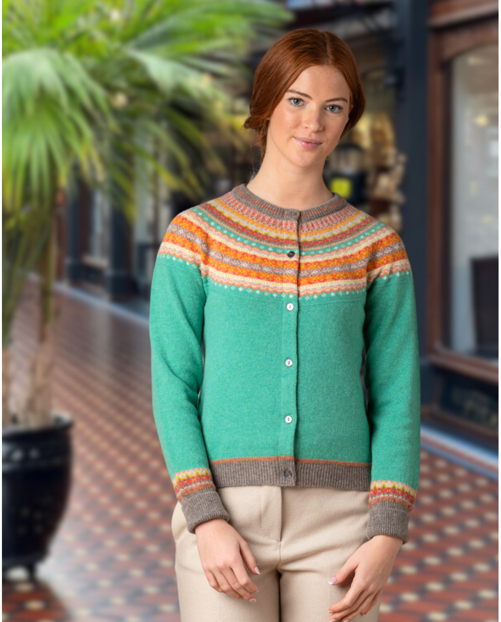 ERIBÉ | Alpine Cardigan | Short | Katie Morag