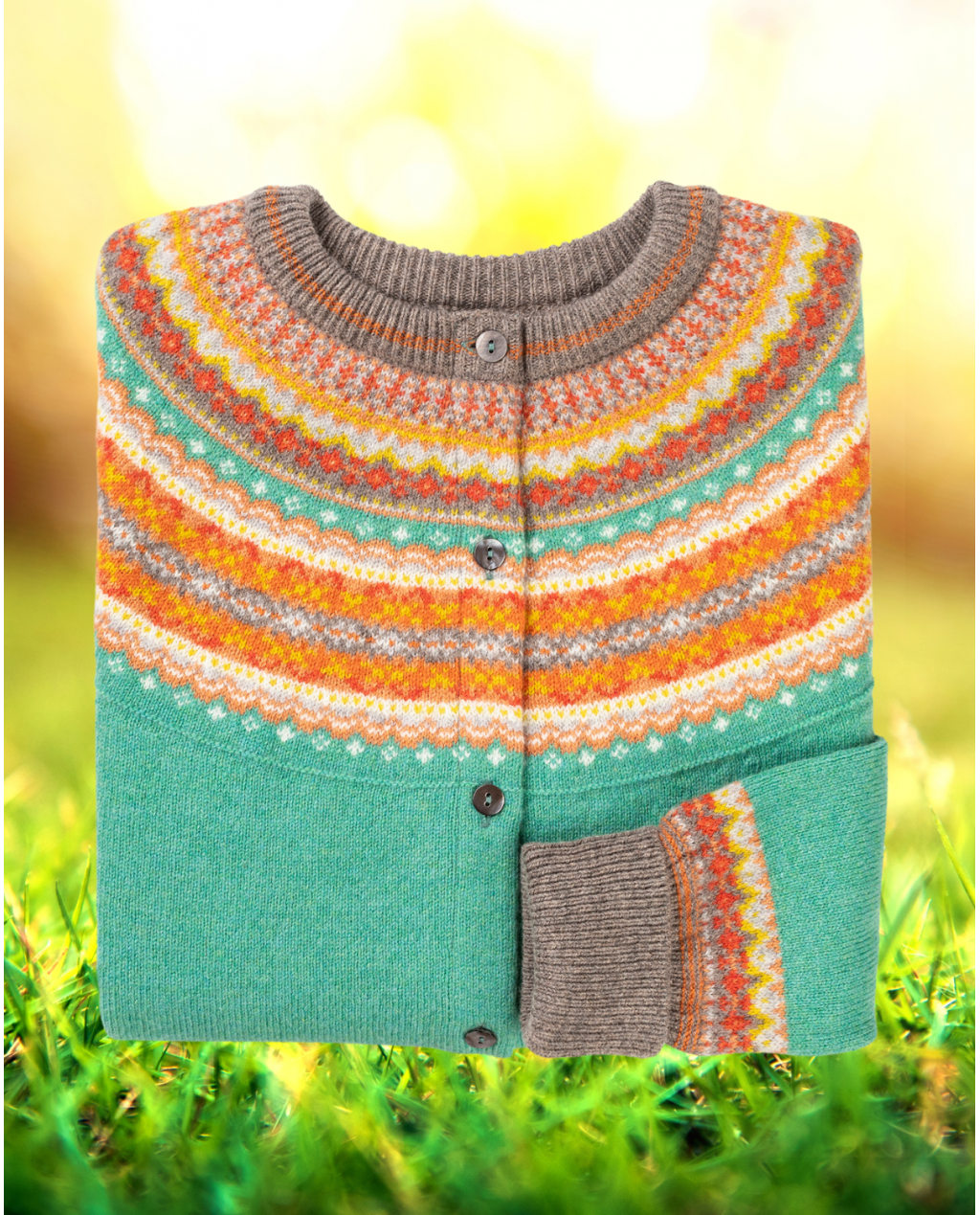 ERIBÉ | Alpine Cardigan | Short | Katie Morag