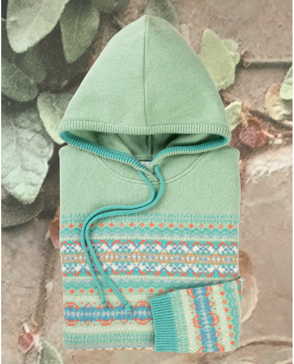ERIBÉ | Kinross Hoody Sweater | Opal