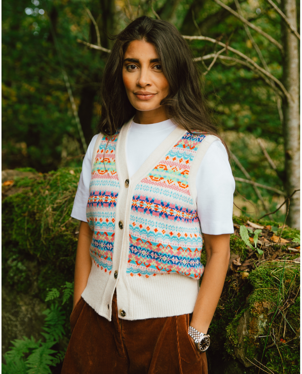 ERIBÉ | Kinross Waistcoat | Mural