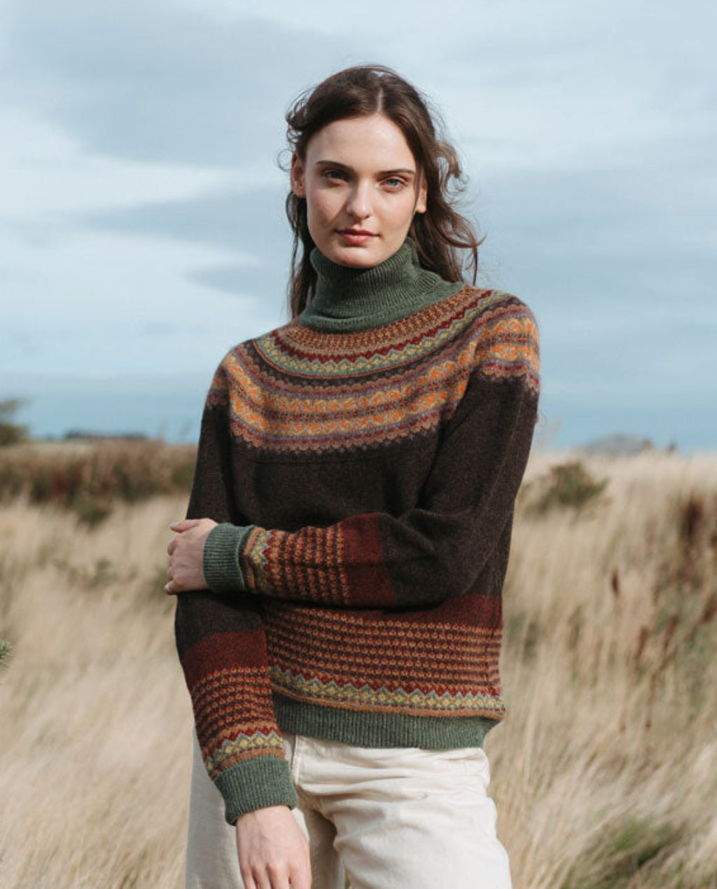 ERIBÉ | Alpine Roll Neck Sweater | Oakley