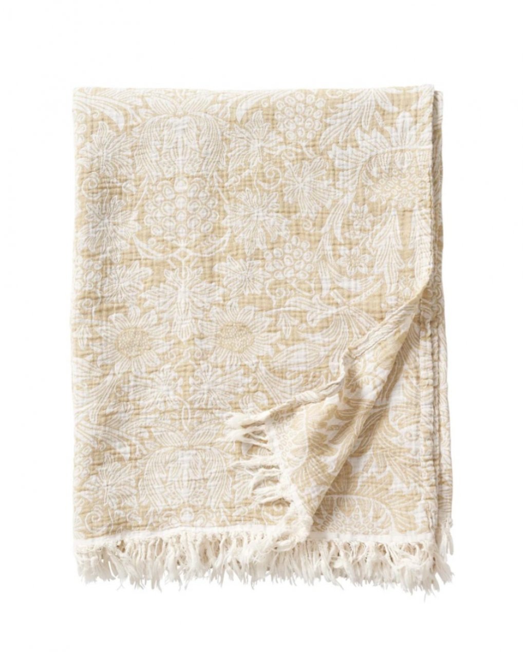 Klippan Throw | Sunflower | Golden | 100% long-fibre cotton