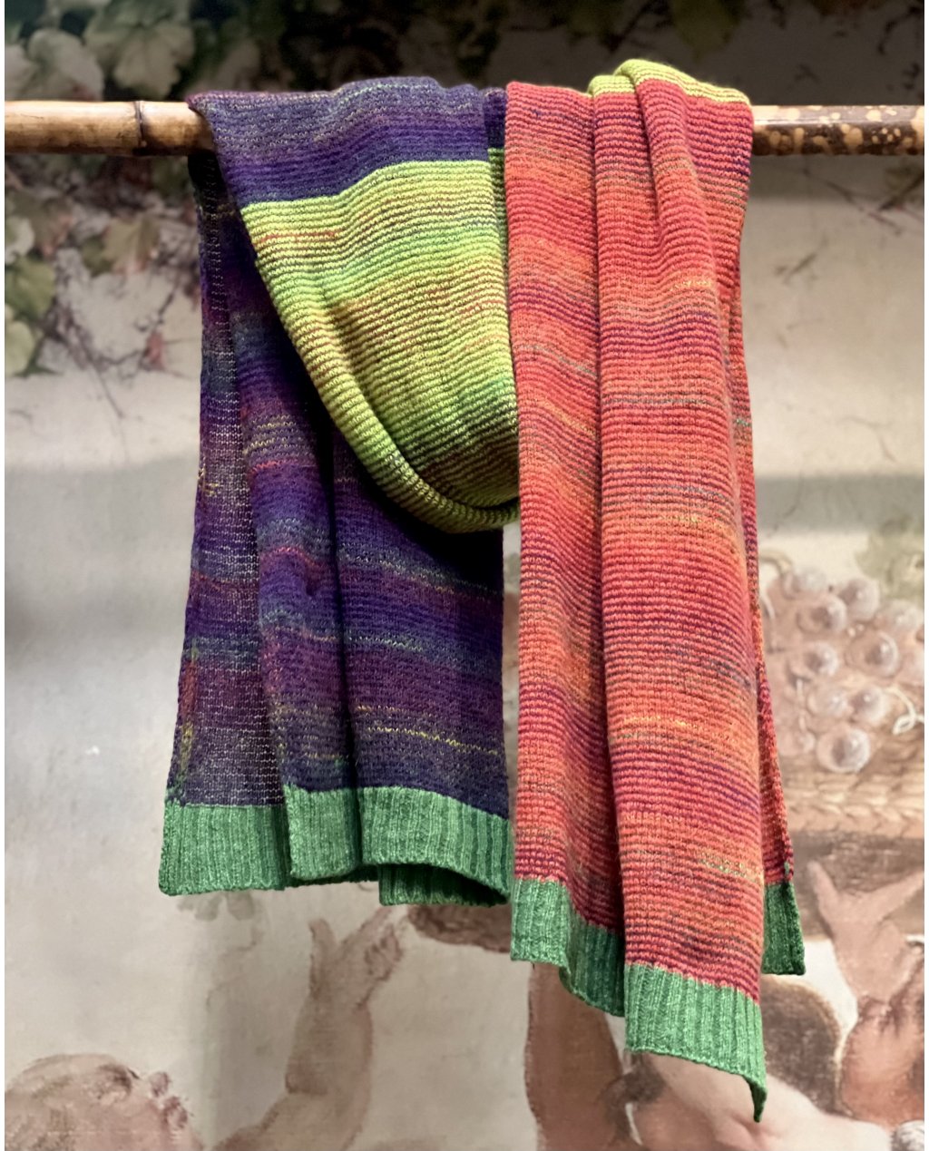 ERIBÉ | Treeline Wide Wrap | Aubergine