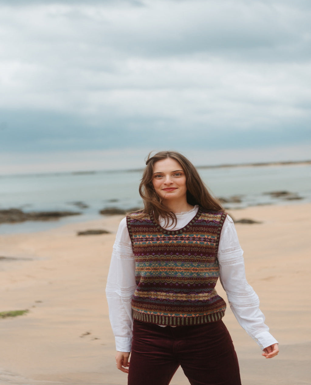 ERIBÉ | Westray Vest | Erica
