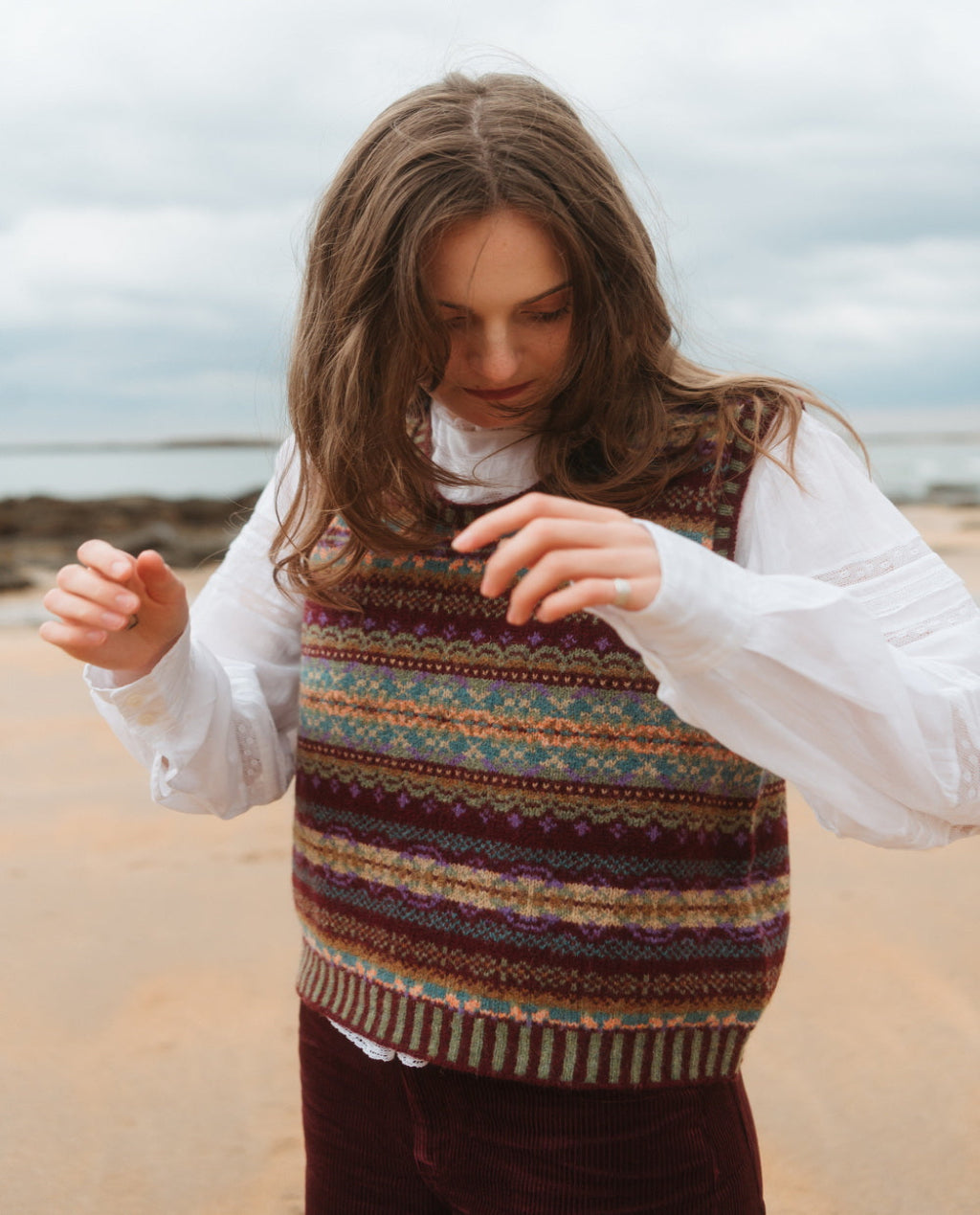 ERIBÉ | Westray Vest | Erica