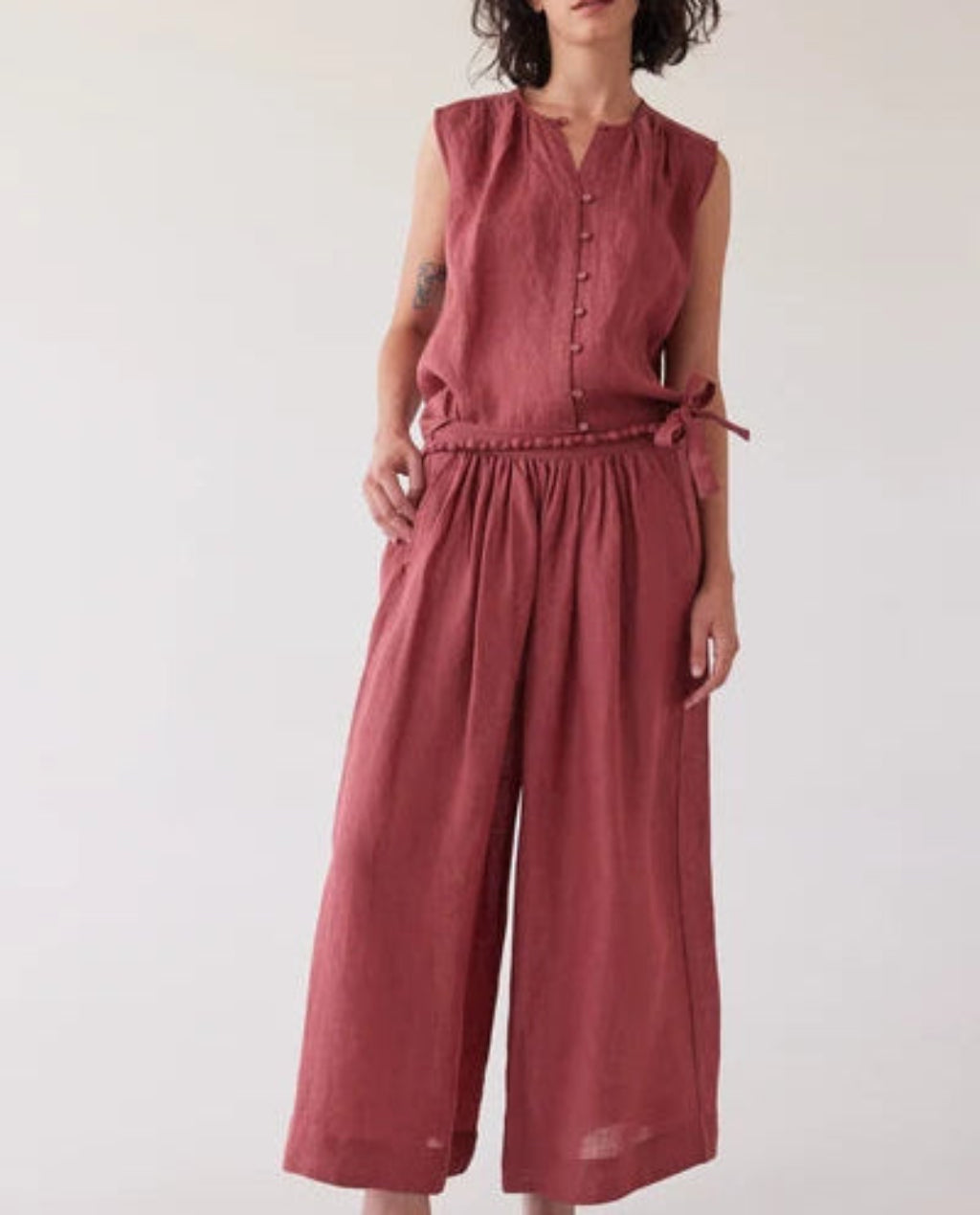 Eva's Sunday | Lauri Culotte | Burnt Sienna | 100% Linen