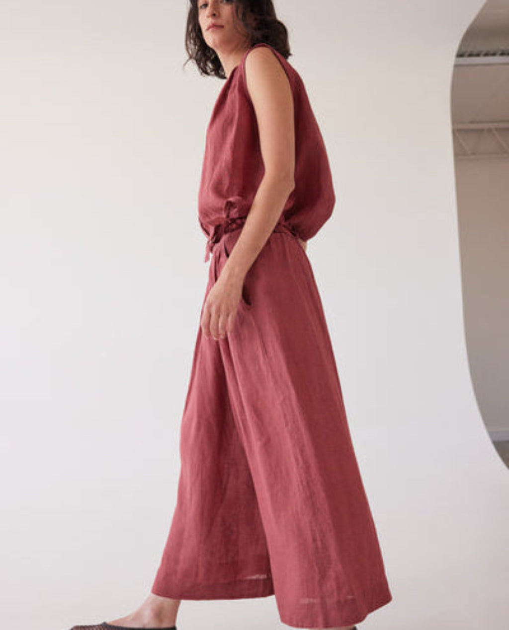 Eva's Sunday | Lauri Culotte | Burnt Sienna | 100% Linen